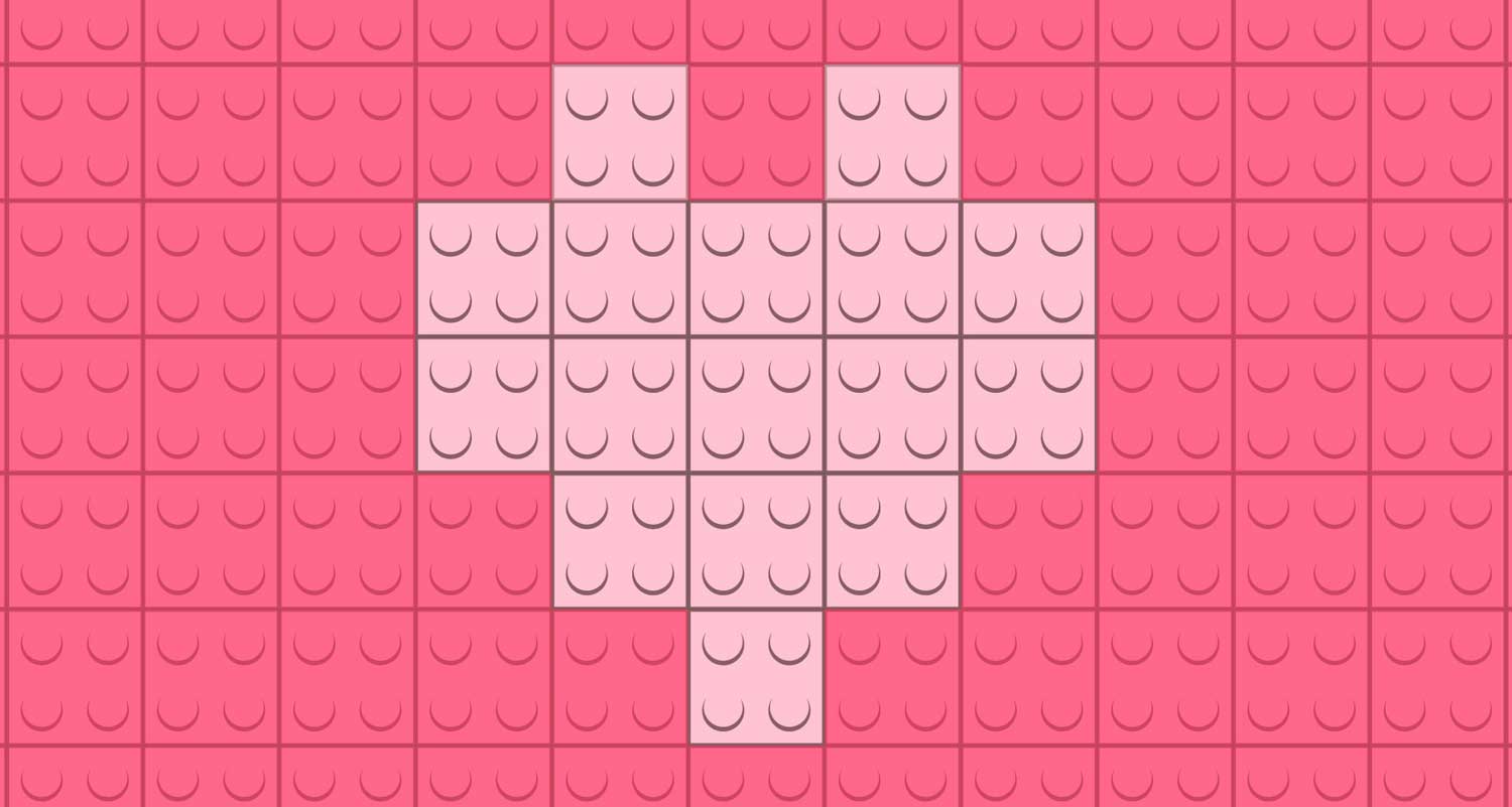 MightyBricks – Alles zum Valentin, Klemmbaustein Geschenk MightyBricks - Alles zum Valentin, Klemmbaustein Geschenk