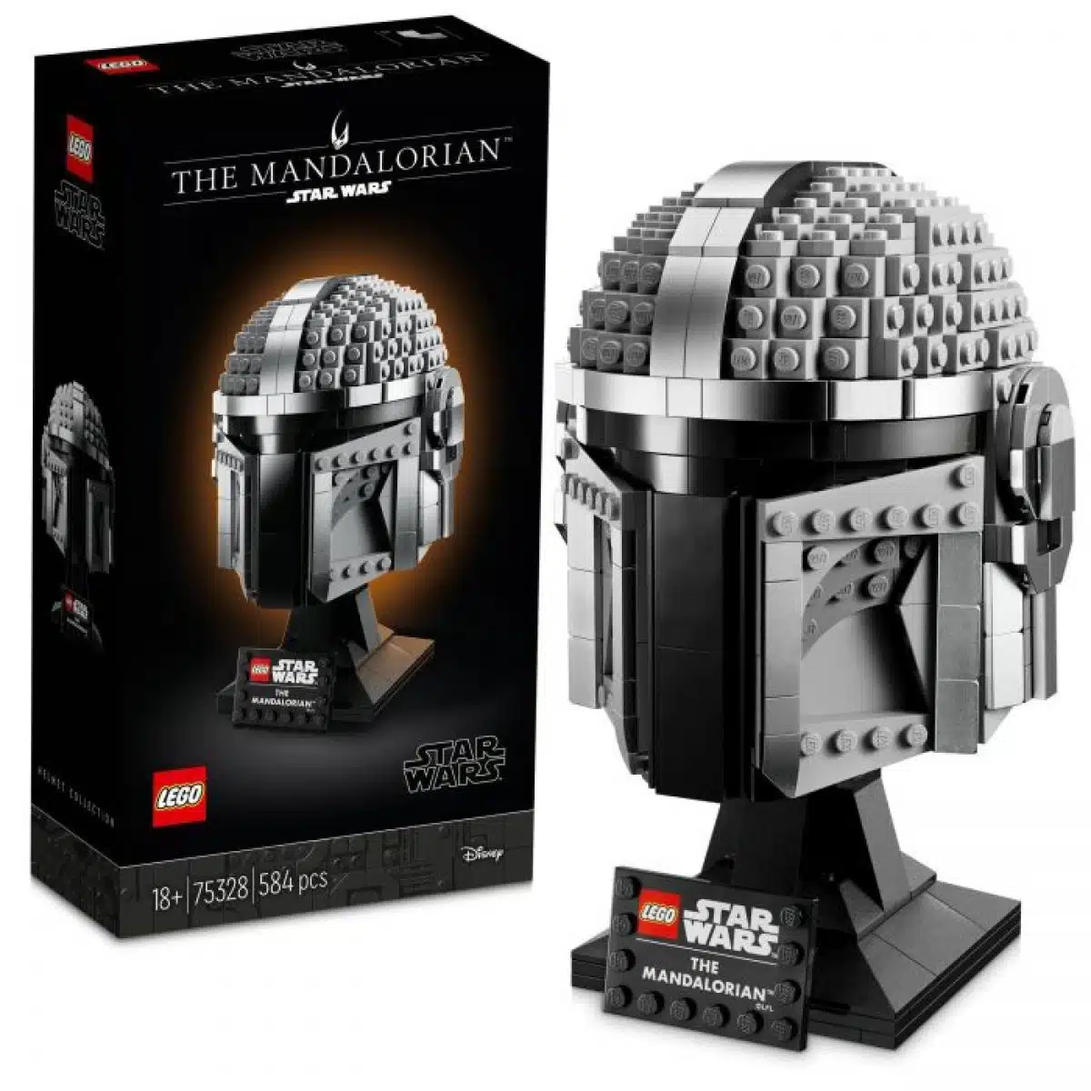 Lego 75328 Mandalorianer Helm Star Wars