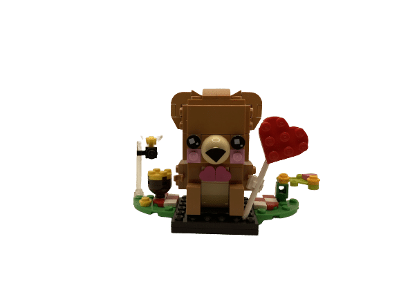 Lego Valentinstag Brickheadz Bär