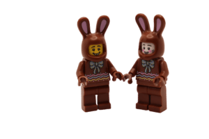 Lego Minifigur Osterhasen - Minifigur im Osterhasenkostüm