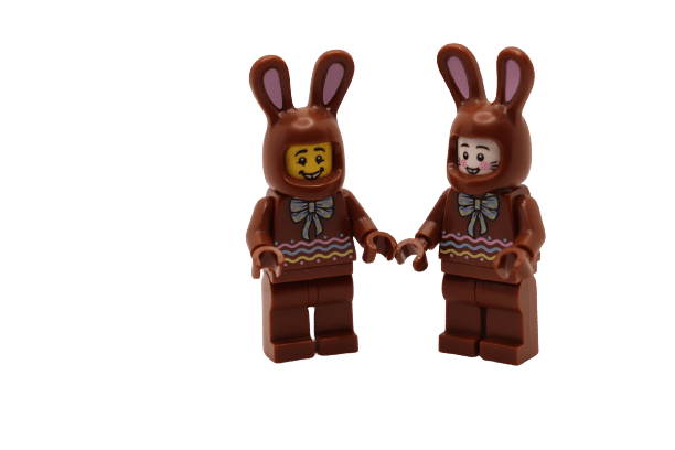 Lego Minifigur Osterhasen – Minifigur im Osterhasenkostüm Lego Minifigur Osterhasen - Minifigur im Osterhasenkostüm