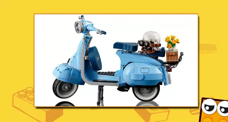 Neues Produkt von Lego: LEGO Vespa 125 10298 Neues Produkt von Lego: LEGO Vespa 125 10298