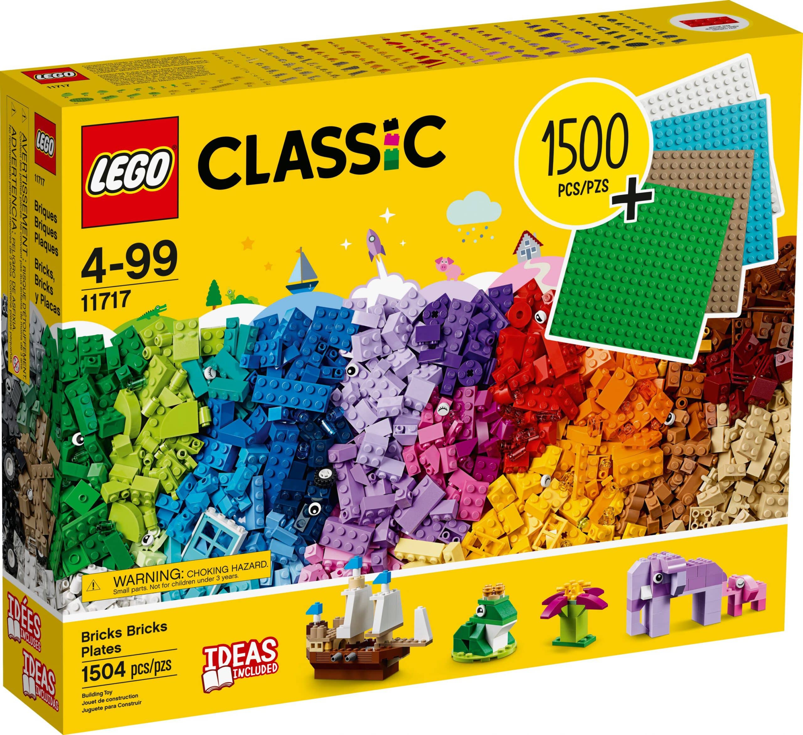 LEGO® Classic 11717 Extragroße Steinebox mit Bauplatten