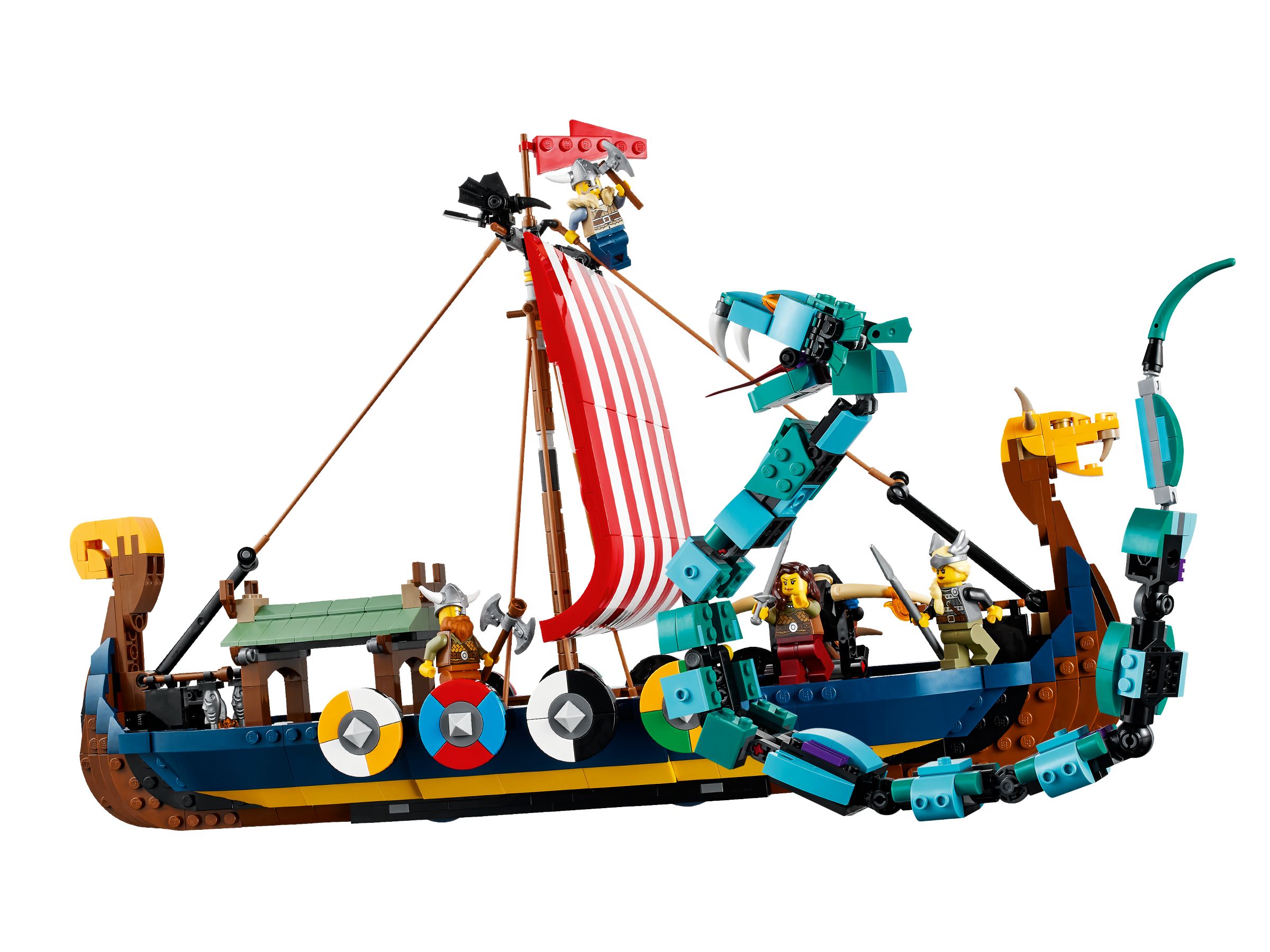LEGO® Creator 31132 Wikingerschiff mit Midgardschlange