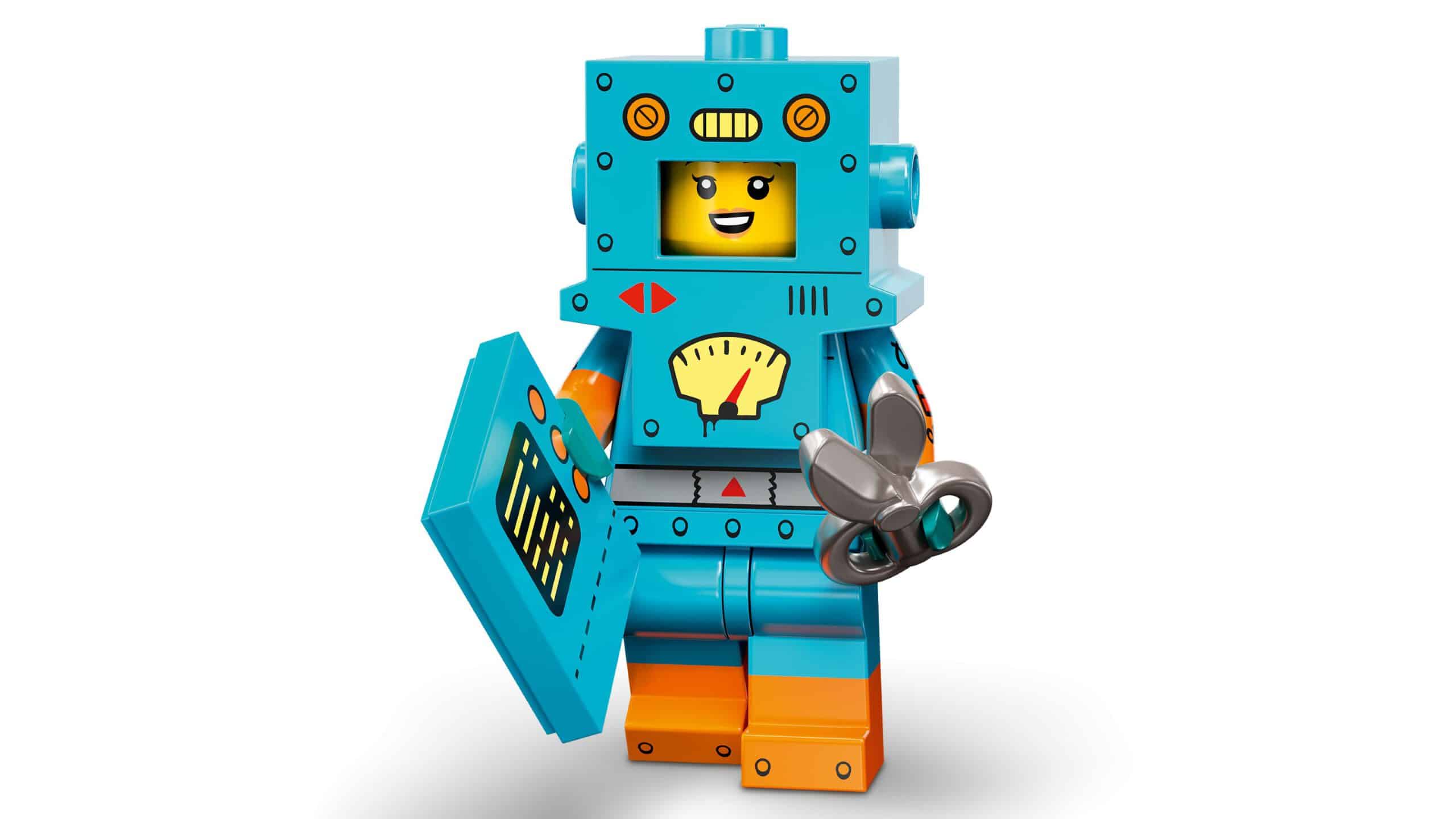LEGO 71034 Minifiguren Serie 23 - Minifigur im Papproboter-Kostüm
