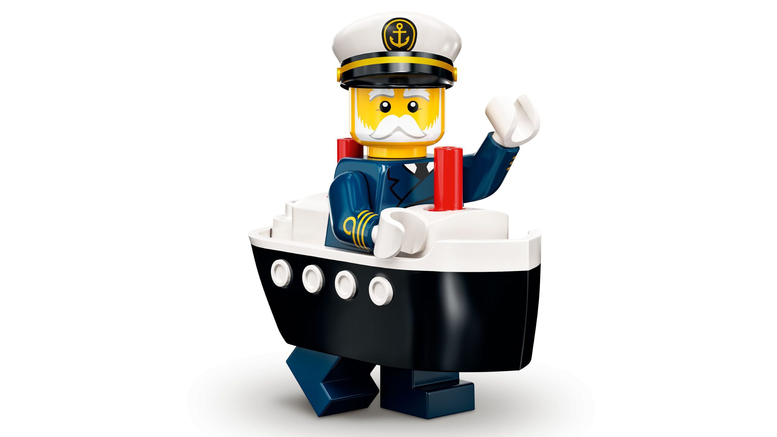 LEGO 71034 Minifiguren Serie 23 - Minifigur im Schiffskapitäns-Kostüm