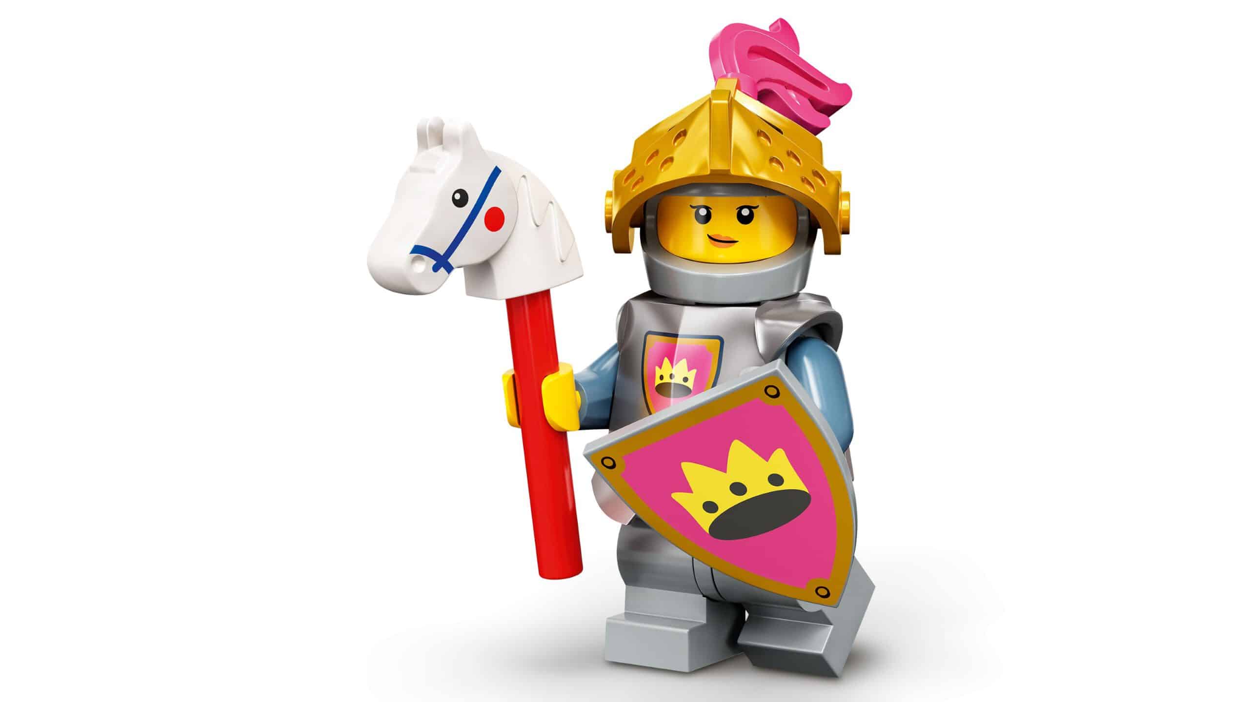 LEGO 71034 Minifiguren Serie 23 - Minifigur im Ritter-Köstum der gelben Burg