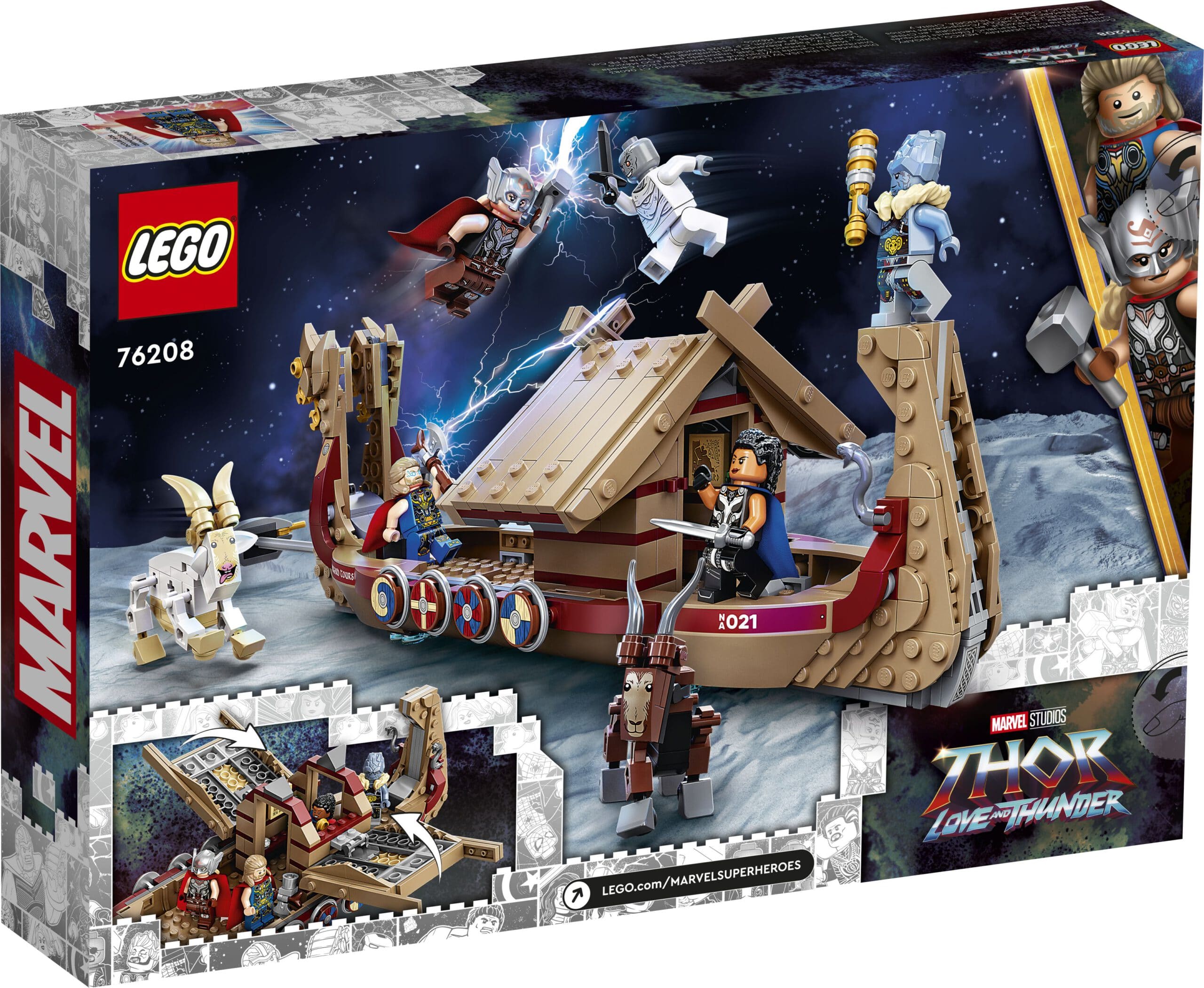 LEGO® Super Heroes 76208 Das Ziegenboot