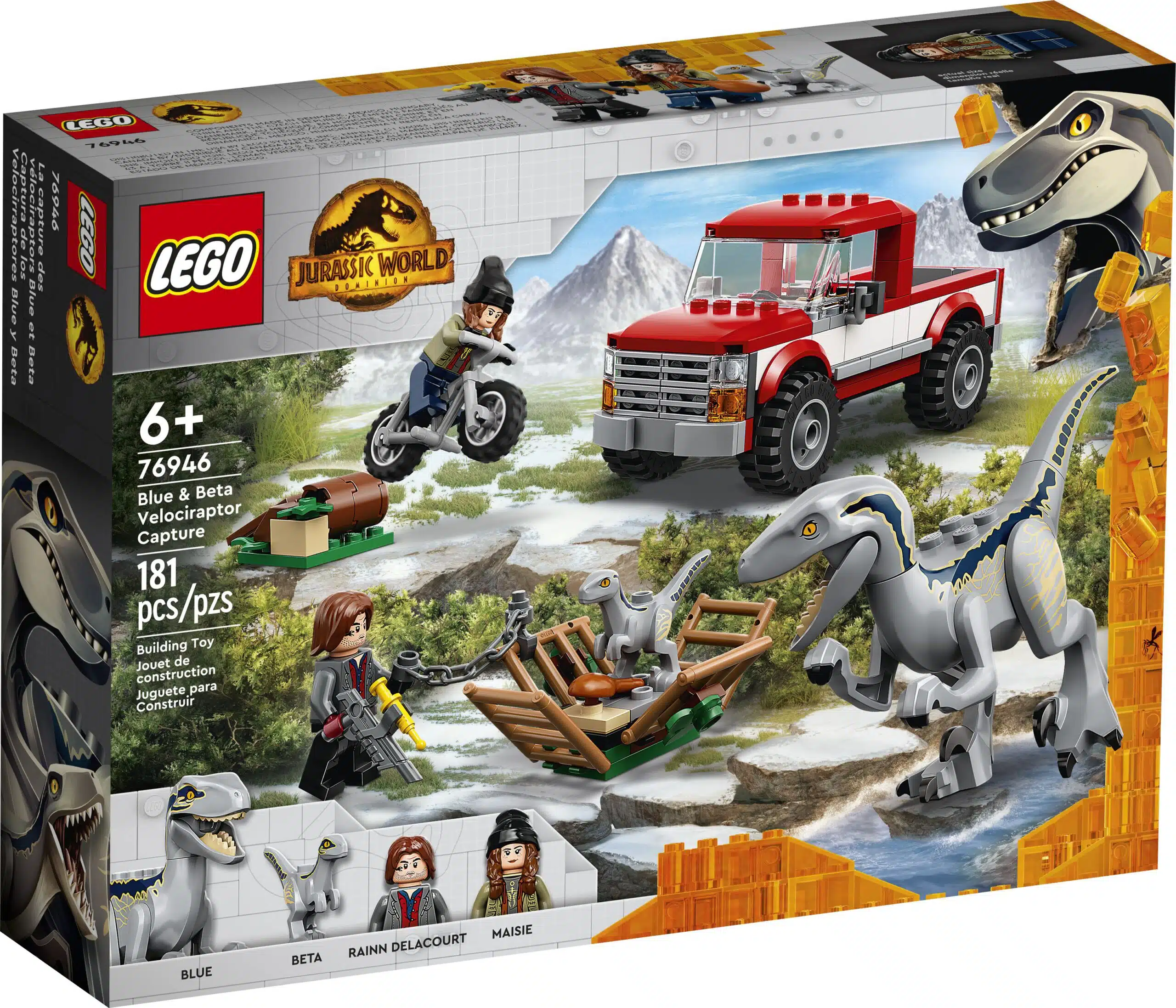 LEGO® Jurassic World 76946 Blue & Beta in der Velociraptor-Falle