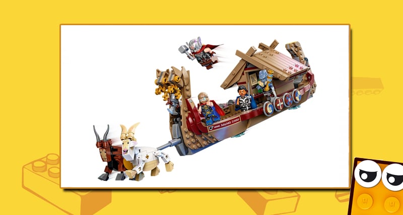 Neu bei MightyBricks: LEGO® Super Heroes 76208 Das Ziegenboot Neu bei MightyBricks: LEGO® Super Heroes 76208 Das Ziegenboot