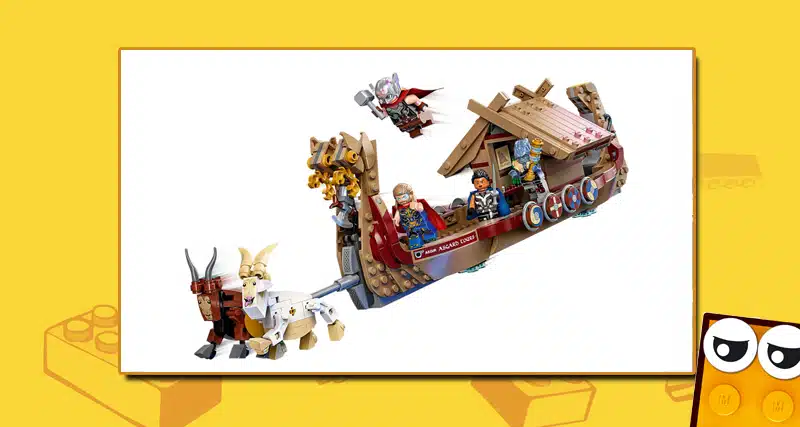 Neu bei MightyBricks: LEGO® Super Heroes 76208 Das Ziegenboot