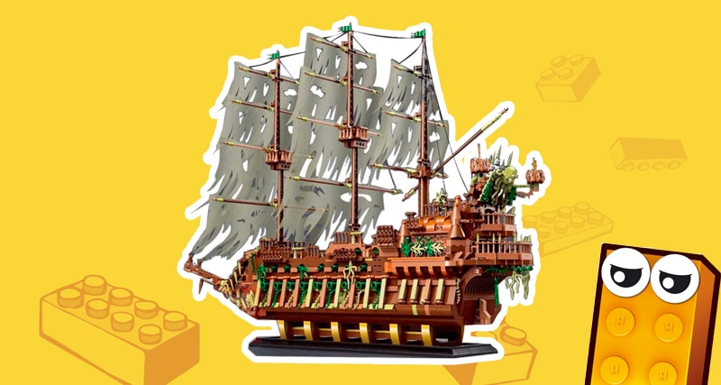 MightyBricks News: Mould King 13138 Piratenschiff The Flying Dutchman