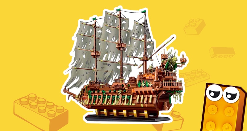 MightyBricks News: Mould King 13138 Piratenschiff The Flying Dutchman MightyBricks News: Mould King 13138 Piratenschiff The Flying Dutchman