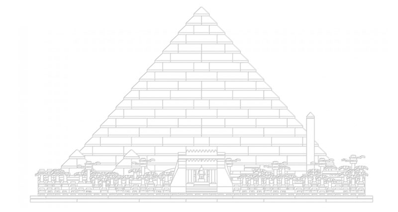 MightyBricks News: Pyramide von Gizeh MightyBricks News: Pyramide von Gizeh