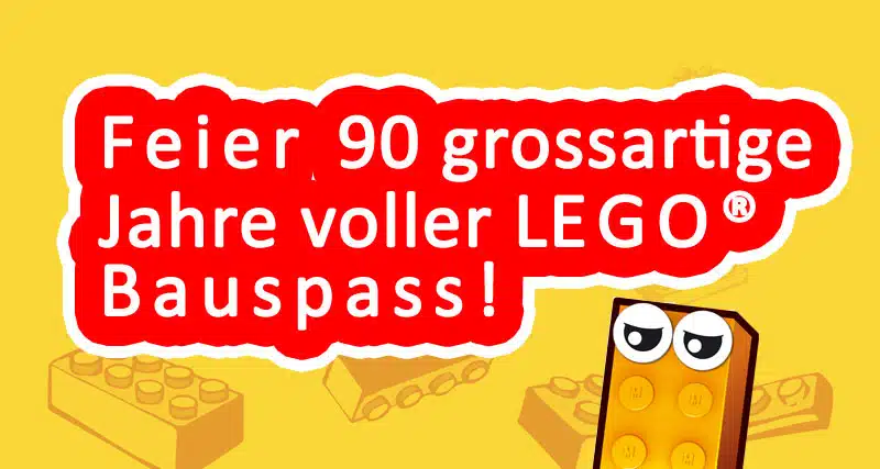 90 Jahre LEGO - Gewinnspiel von LEGO