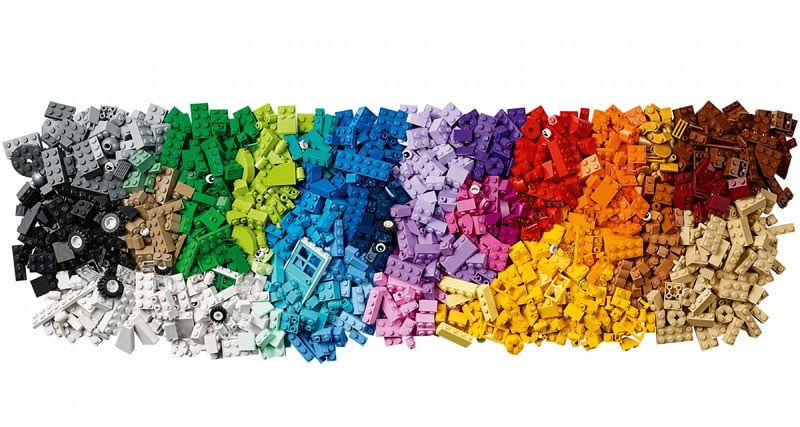 LEGO® Classic 11717 Extragroße Steinebox mit Bauplatten LEGO® Classic 11717 Extragroße Steinebox mit Bauplatten