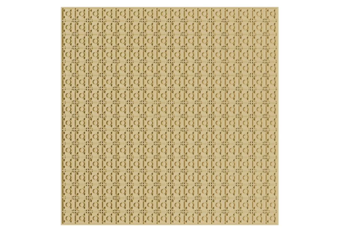Unterbaubare Grundplatte 32 x 32 Noppen in der Farbe sand / tan für Deine Klemmbausteinewelt. Unterbaubare Grundplatte 32 x 32 Noppen in der Farbe sand / tan für Deine Klemmbausteinewelt.