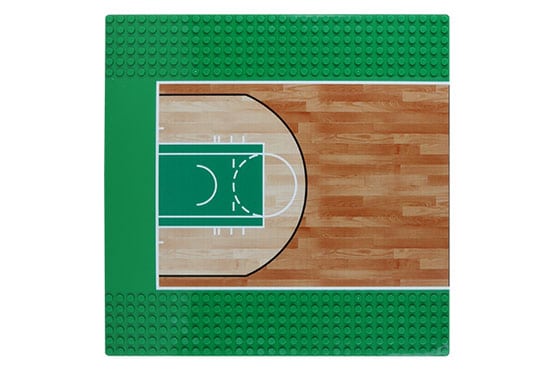 Basketball / Basketballplatz Grundplatte 32 x 32 Noppen in der Farbe grün für Deine Klemmbausteinewelt. Basketball / Basketballplatz Grundplatte 32 x 32 Noppen in der Farbe grün für Deine Klemmbausteinewelt.