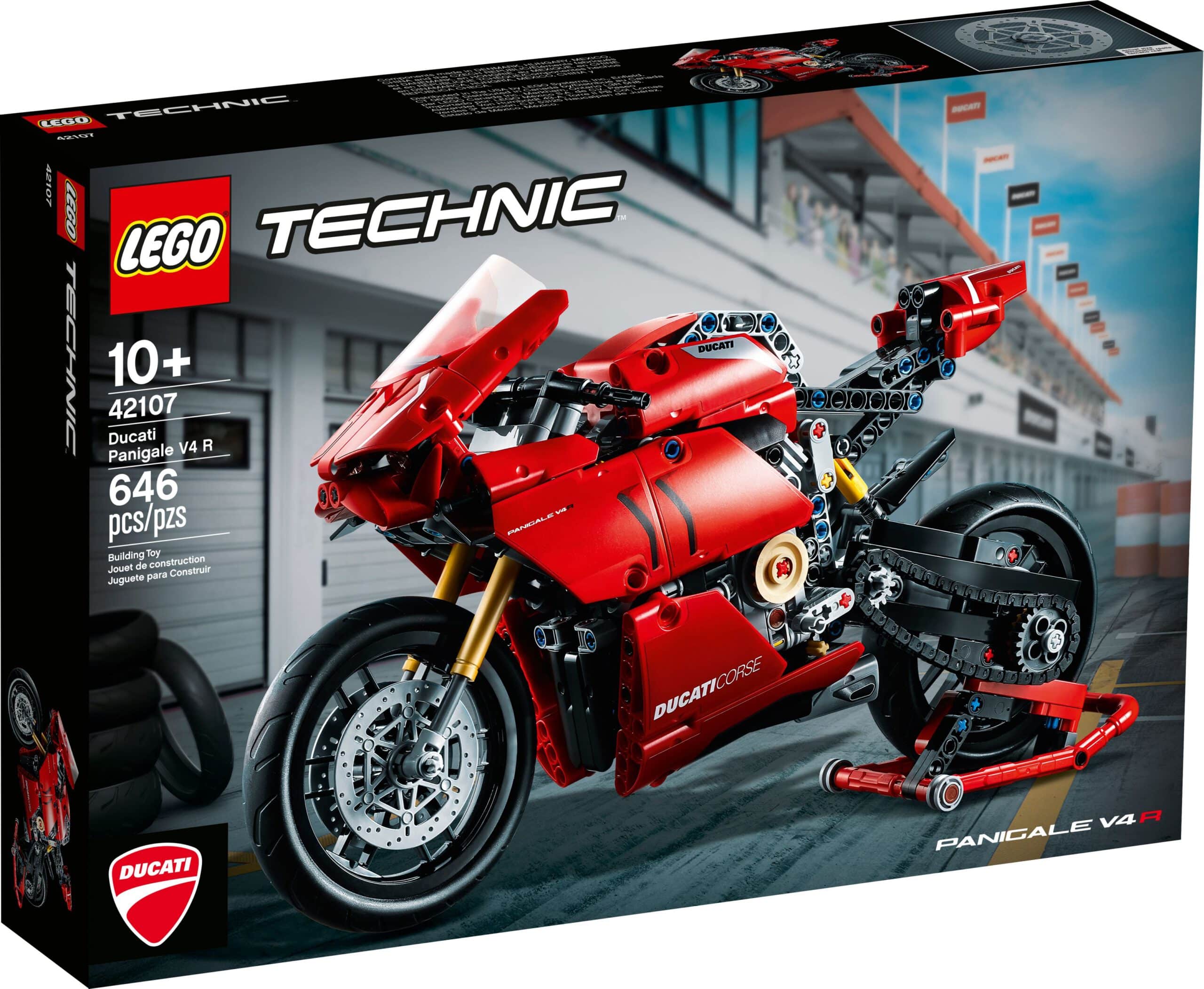 LEGO® Technic 42107 Ducati Panigale V4 R LEGO® Technic 42107 Ducati Panigale V4 R