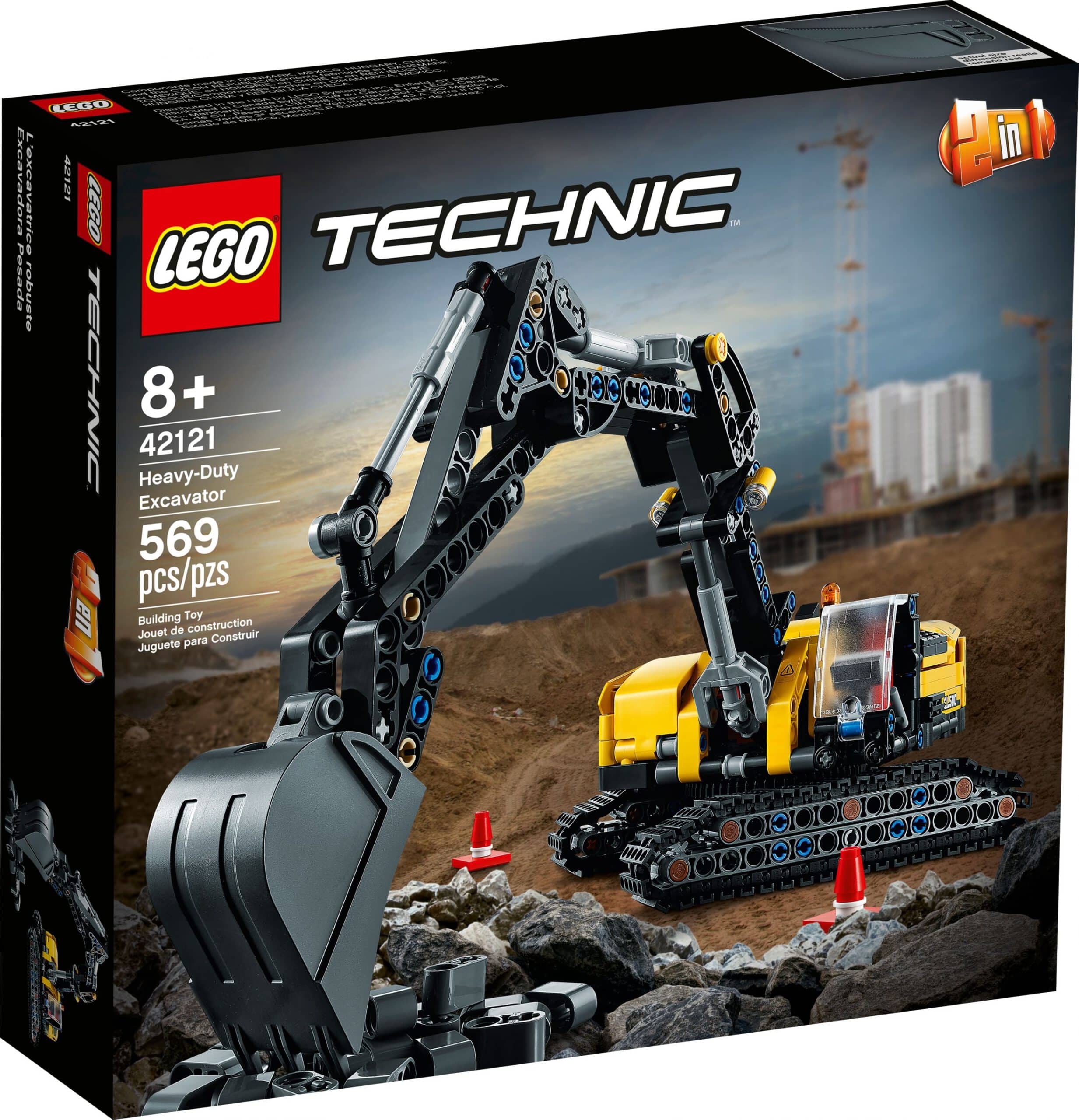 LEGO® Technic 42121 Hydraulikbagger