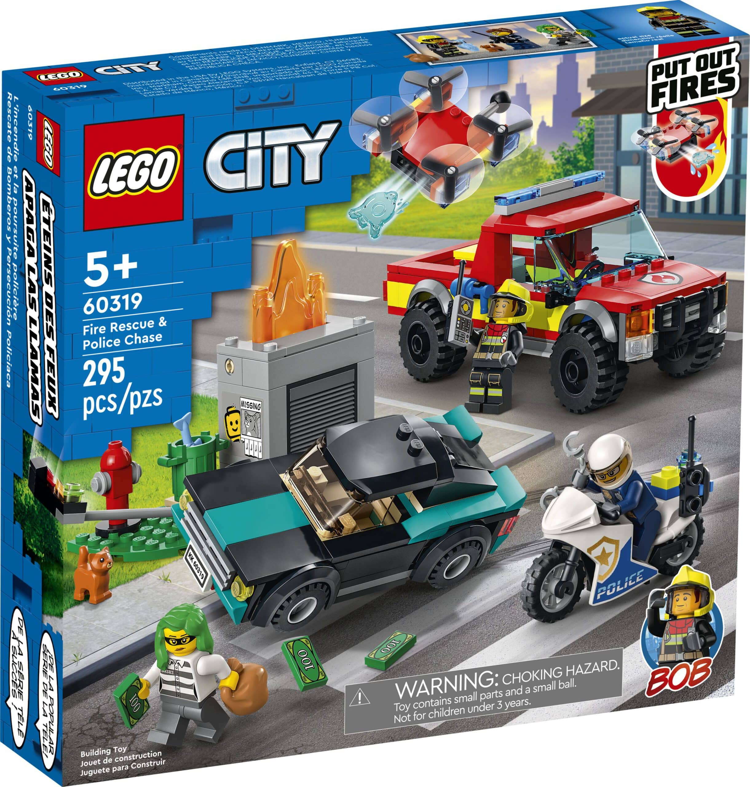 LEGO® City 60319 Löscheinsatz und Verfolgungsjagd