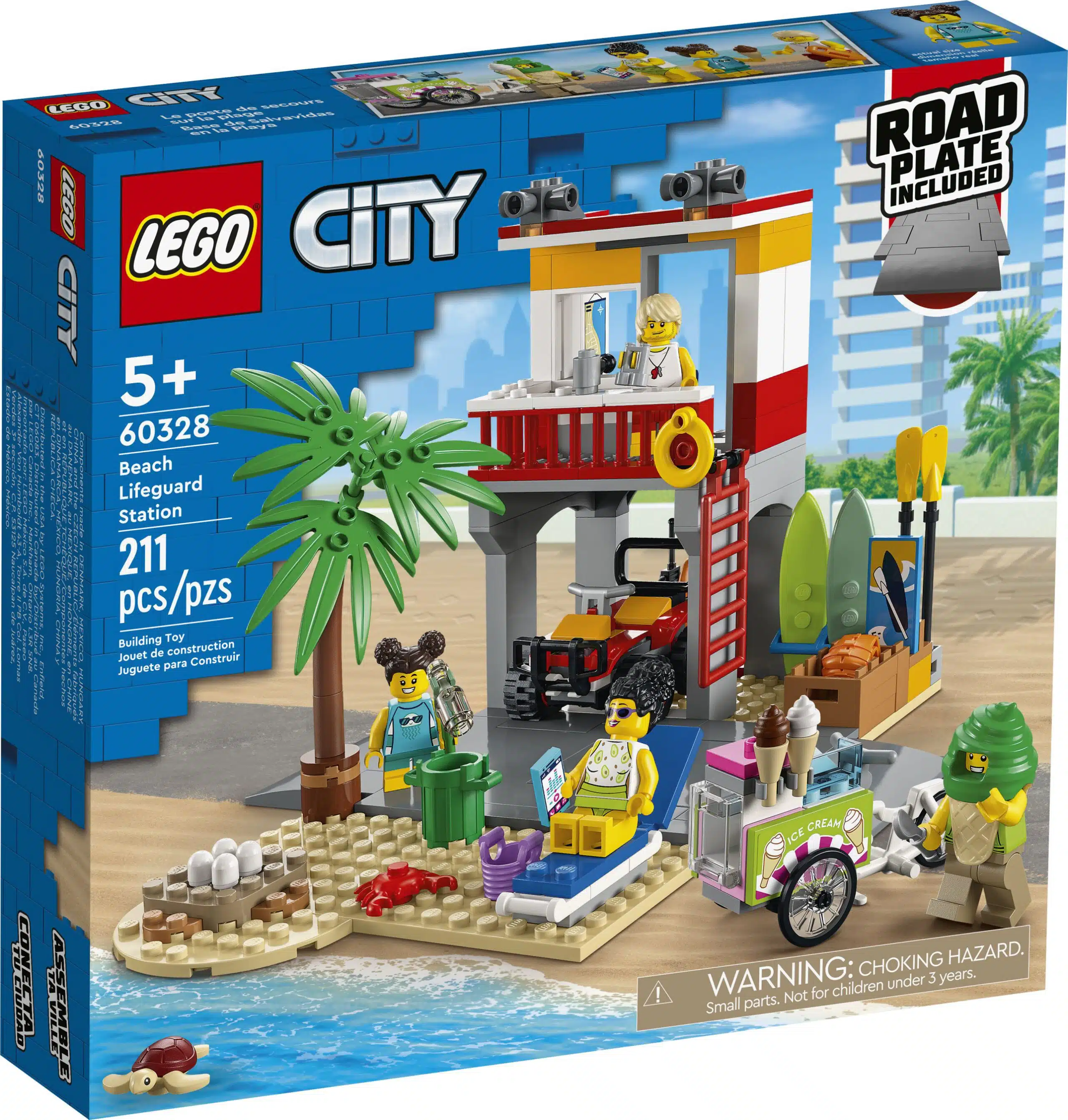 LEGO® City 60328 Rettungsschwimmer-Station