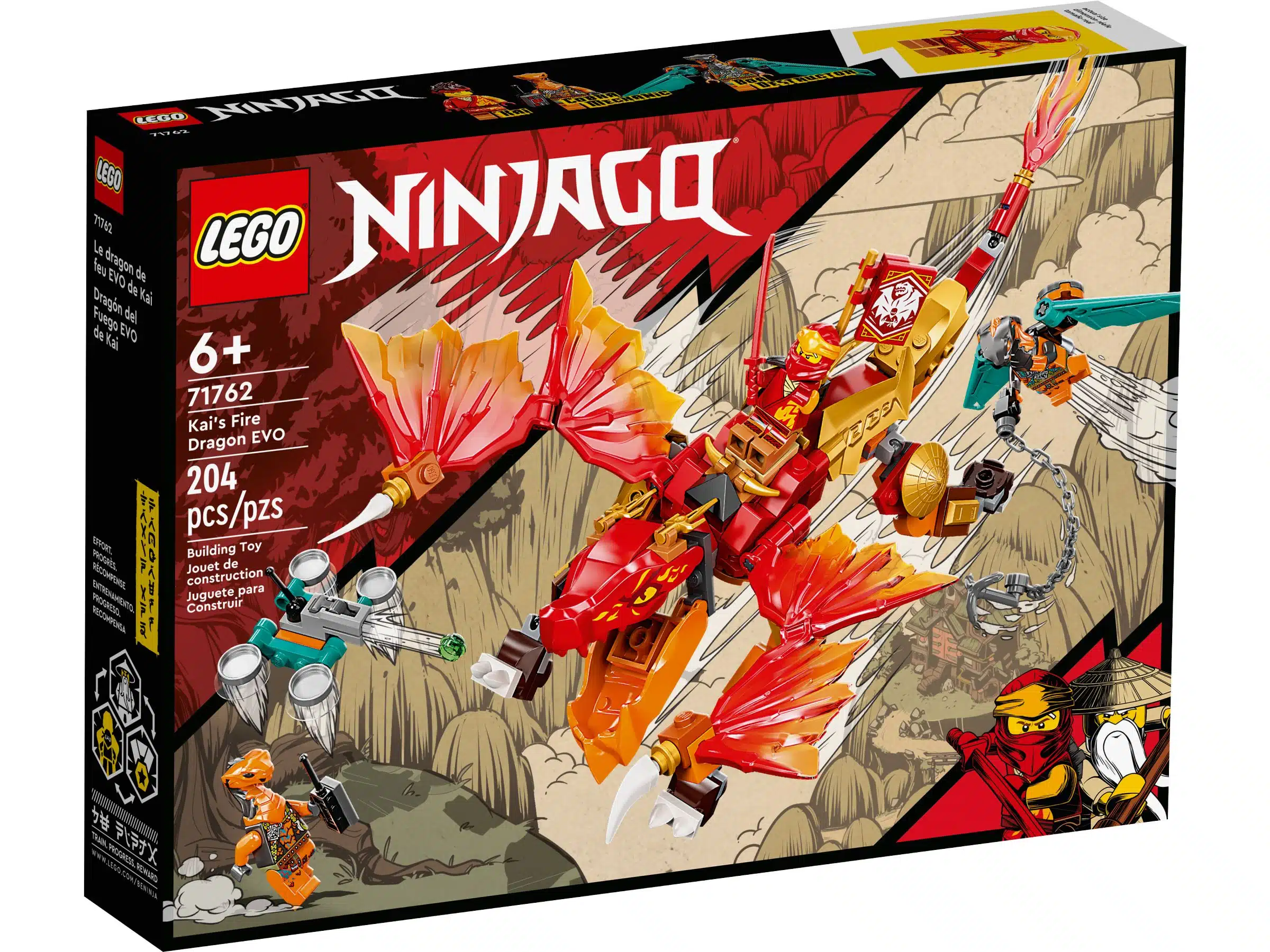 LEGO® Ninjago 71762 Kais Feuerdrache EVO