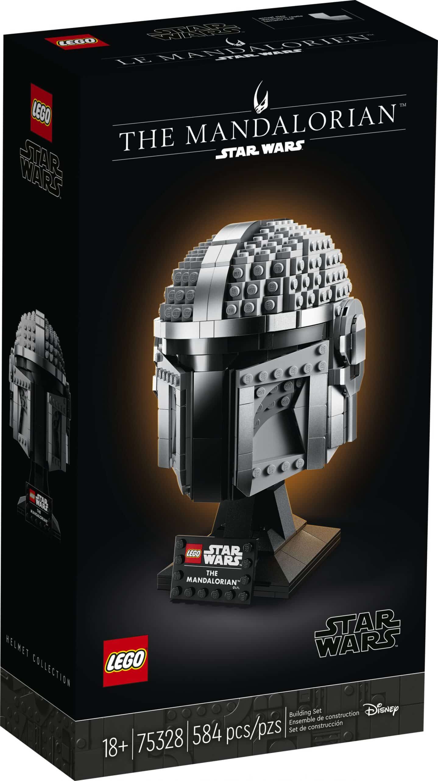 LEGO® Star Wars 75328 Mandalorianer Helm LEGO® Star Wars 75328 Mandalorianer Helm