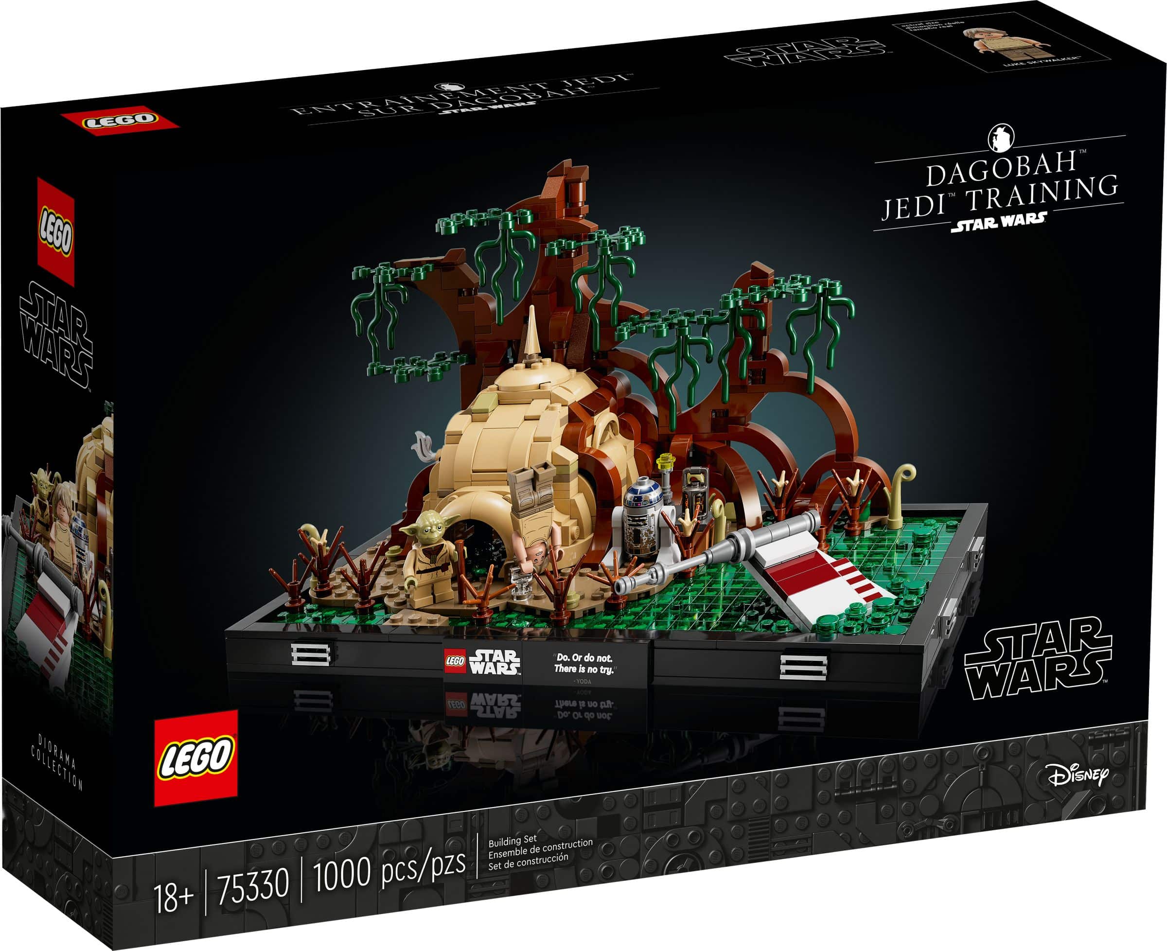 LEGO® Star Wars 75330 Jedi™ Training auf Dagobah™ – Diorama