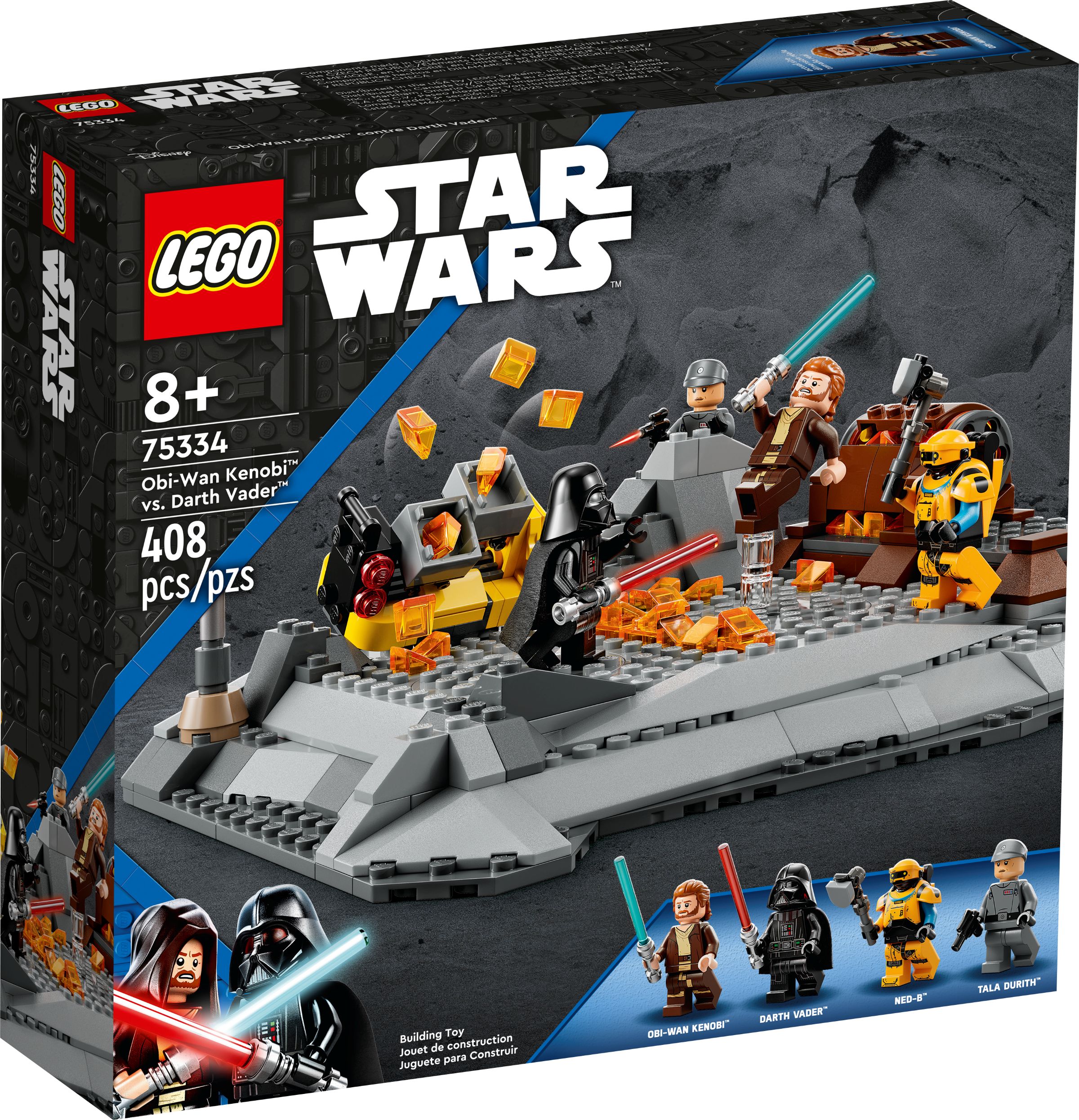 LEGO® Star Wars 75334 Obi-Wan Kenobi™ vs. Darth Vader™ LEGO® Star Wars 75334 Obi-Wan Kenobi™ vs. Darth Vader™