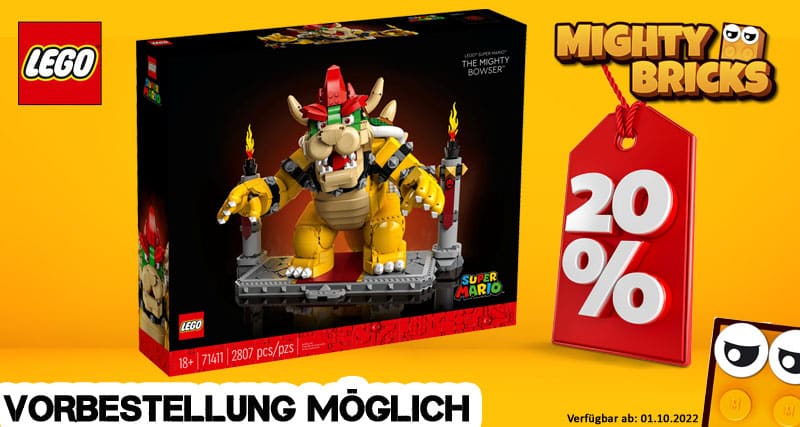MightyBricks News: LEGO® Super Mario 71411 Der mächtige Bowser