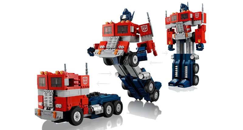 MightyBricks News Transformers Lego Optimus Prime