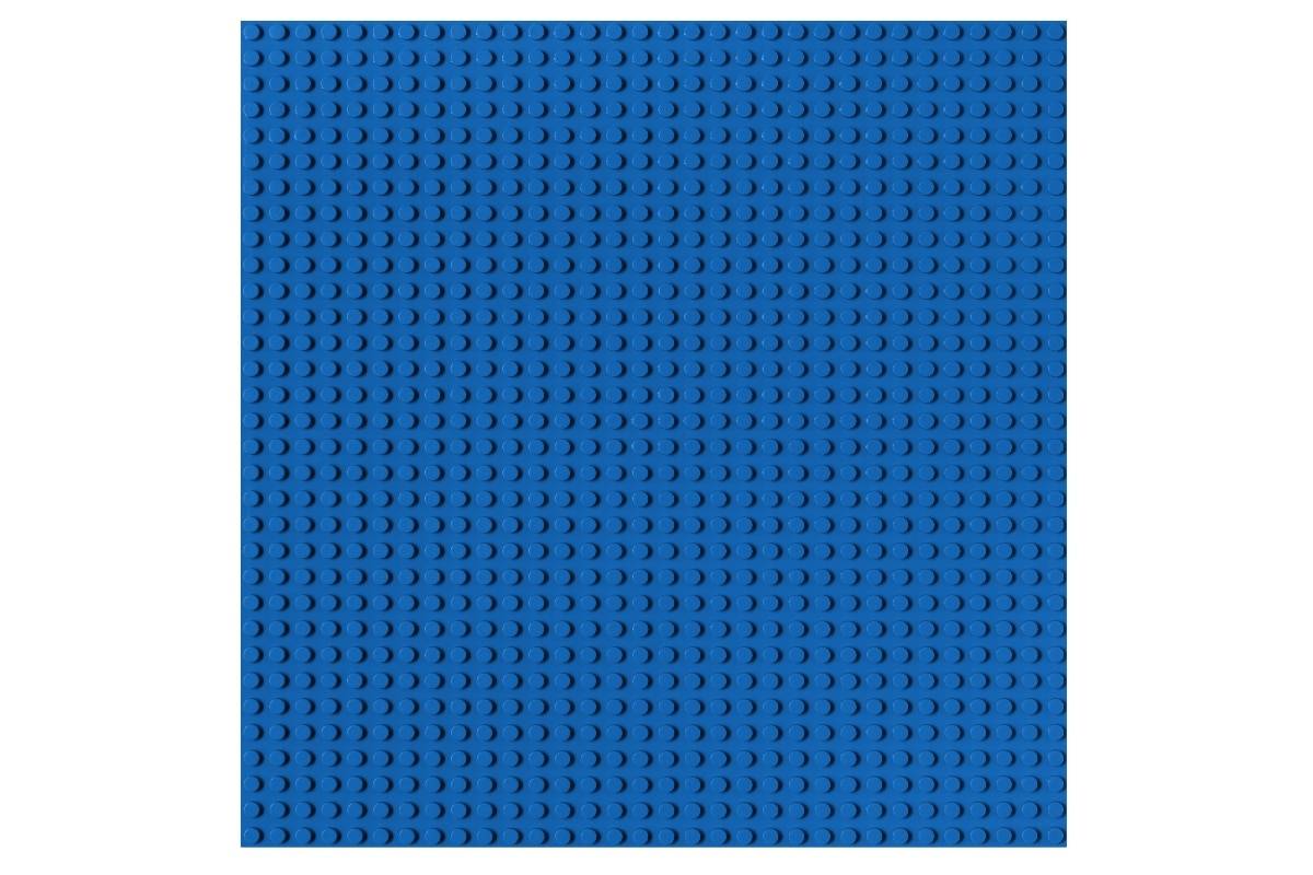 Unterbaubare Grundplatte 32 x 32 Noppen in der Farbe blau für Deine Klemmbausteinewelt. Unterbaubare Grundplatte 32 x 32 Noppen in der Farbe blau für Deine Klemmbausteinewelt.