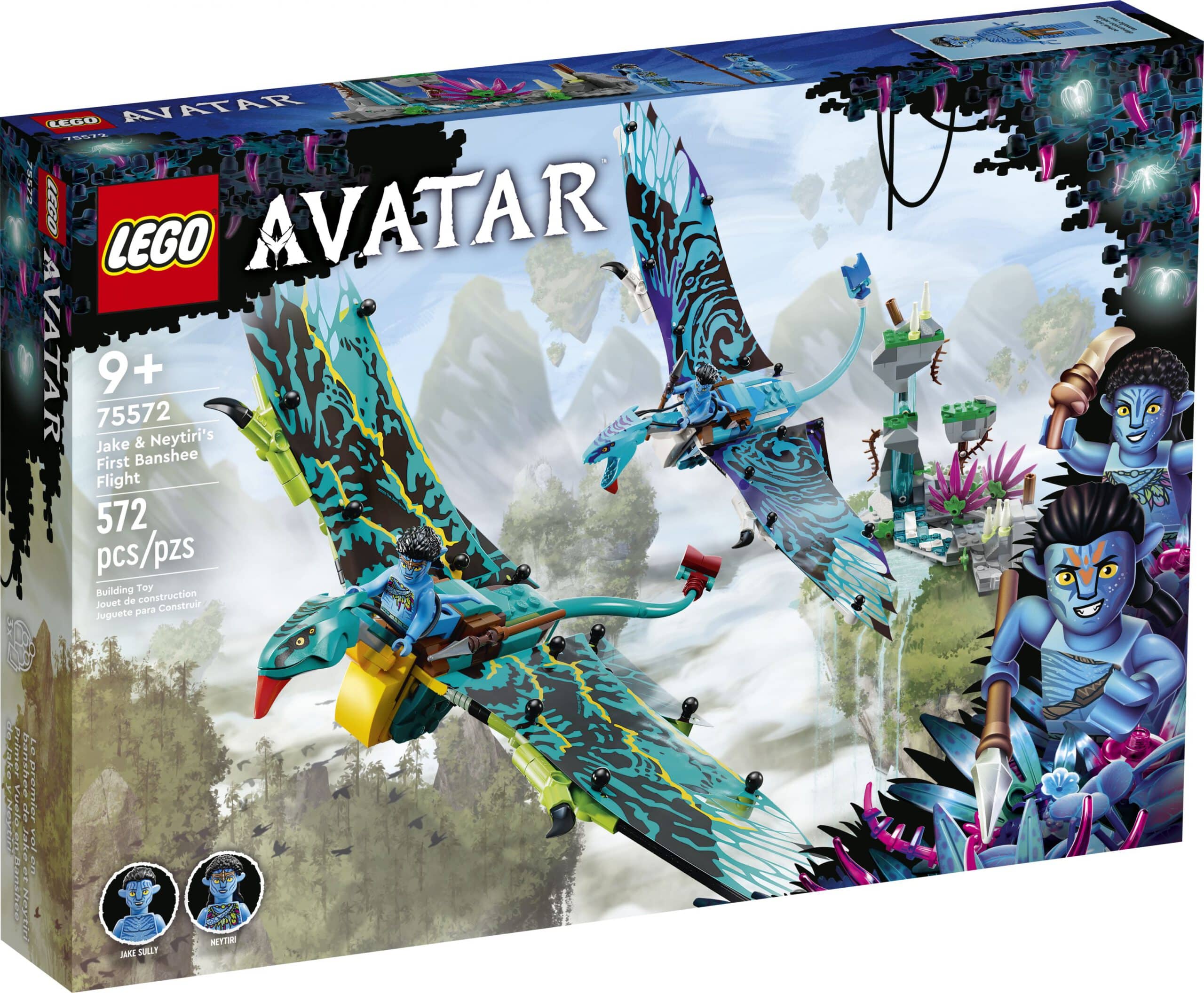 LEGO® Avatar 75572 Jakes und Neytiris erster Flug auf einem Banshee LEGO® Avatar 75572 Jakes und Neytiris erster Flug auf einem Banshee