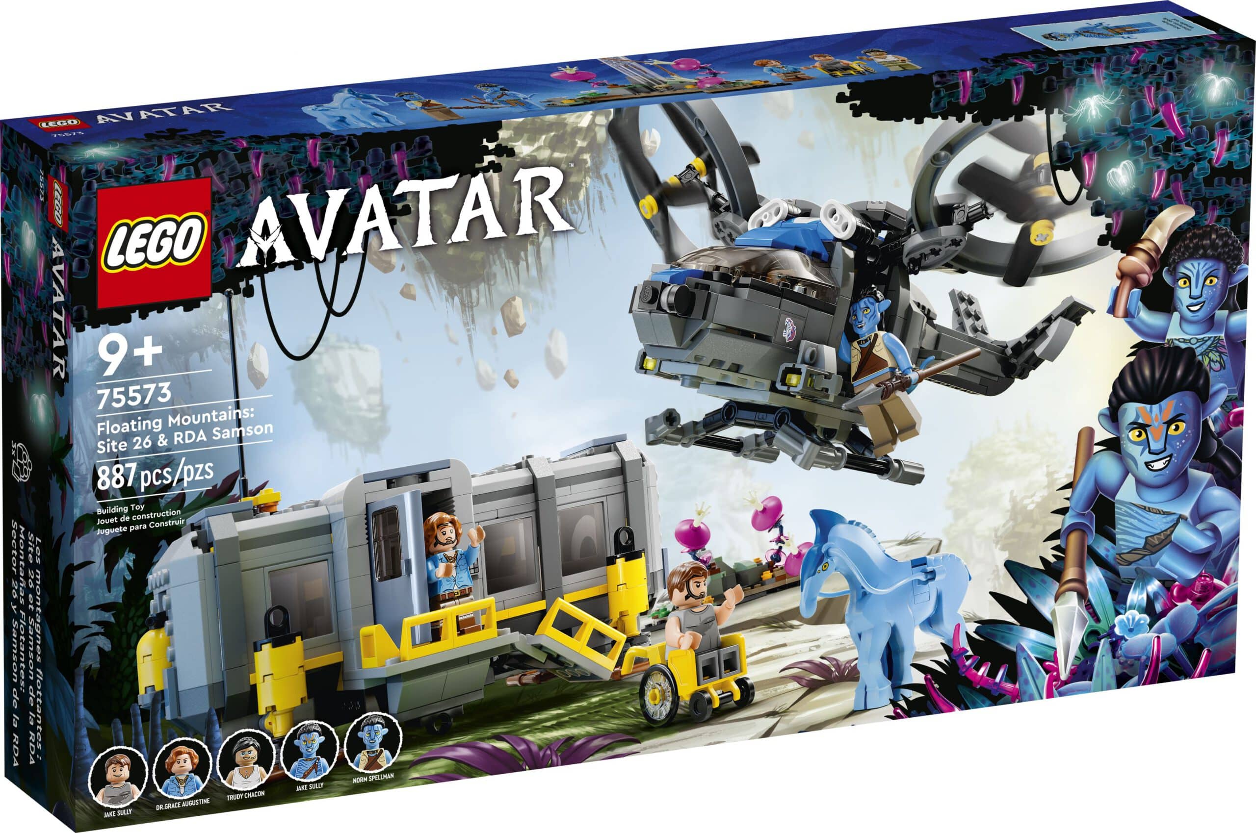LEGO® Avatar 75573 Schwebende Berge: Site 26 und RDA Samson LEGO® Avatar 75573 Schwebende Berge: Site 26 und RDA Samson