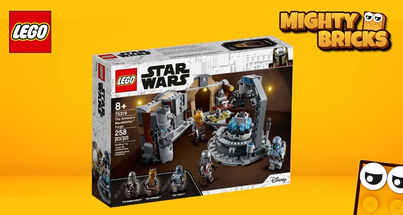 MightyBricks News LEGO Star Wars 75319 Die mandalorianische Schmiede der Waffenschmiedin
