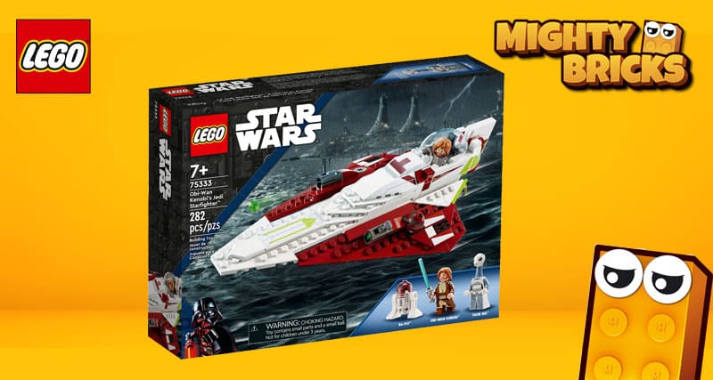 MightyBricks News: LEGO® Star Wars 75333 Obi-Wan Kenobis Jedi Starfighter™