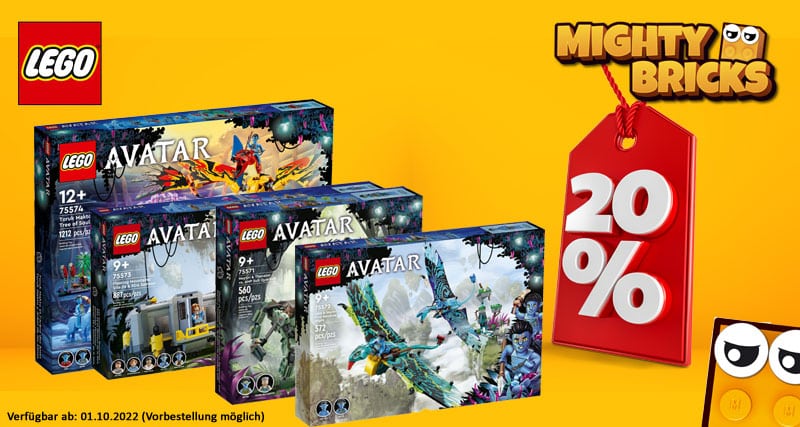 MightyBricks News: LEGO® Avatar Sets im Vorverkauf MightyBricks News: LEGO® Avatar Sets im Vorverkauf