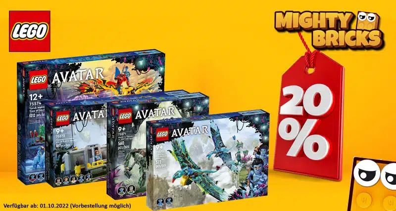 MightyBricks News: LEGO® Avatar Sets im Vorverkauf