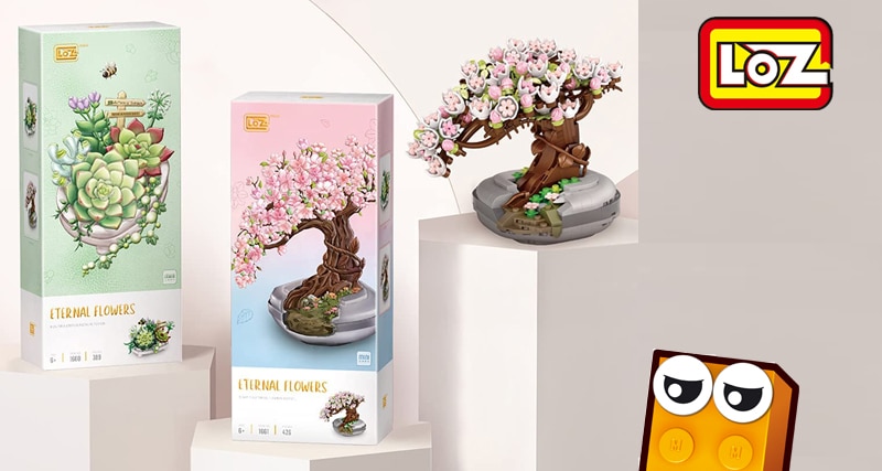 MightyBricks News: LOZ Mini Blocks Eternal Flowers MightyBricks News: LOZ Mini Blocks Eternal Flowers