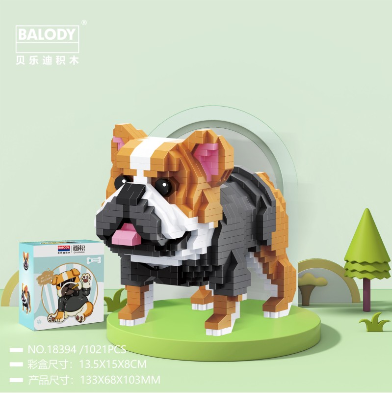 Balody 18394 Englische Bulldogge Balody 18394 Englische Bulldogge