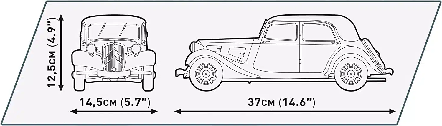 Cobi 24337 Citroen Traction Avant 11CV