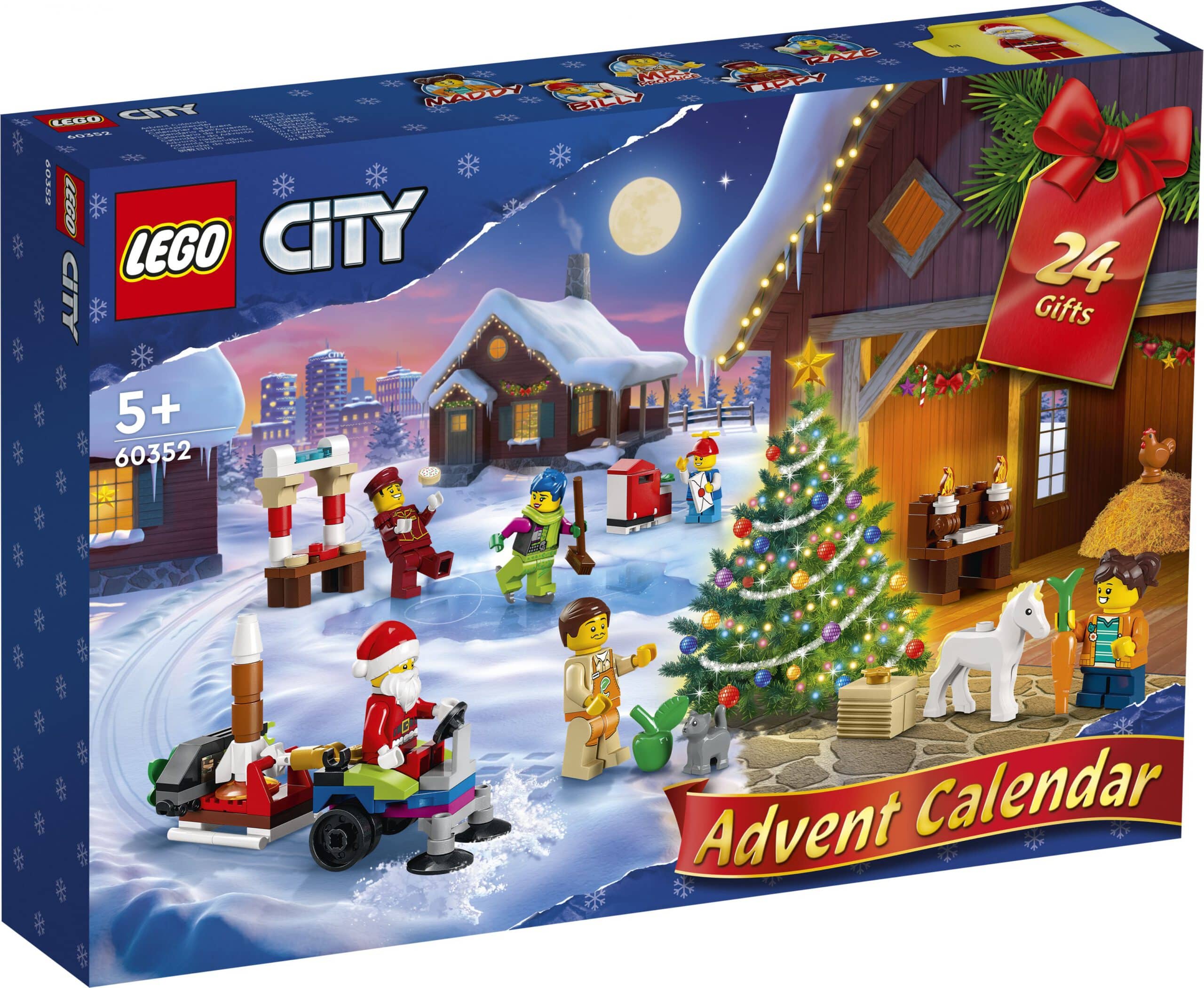 LEGO City 60352 Adventskalender 2022 LEGO® Super Heroes 76231 Adventskalender 2022
