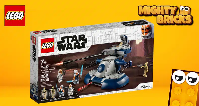 MightyBricks News: LEGO® Star Wars 75283 Armored Assault Tank (AAT™)