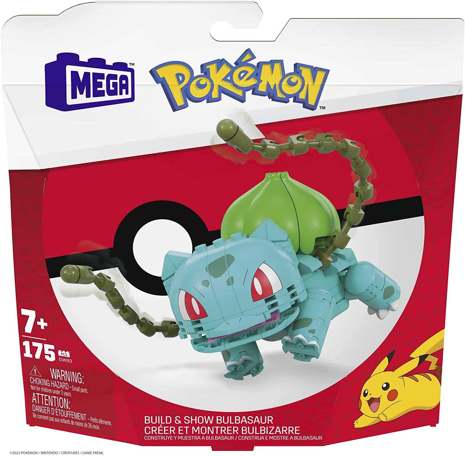 MEGA Construx GVK83 – Pokémon Bisasam MEGA Construx GVK83 - Pokémon Bisasam