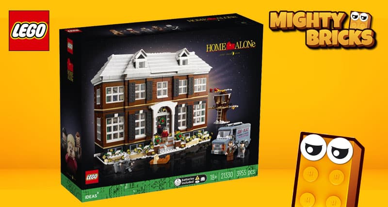 MightyBricks News: LEGO® Ideas 21330 McCallister House aus Home Alone (Kevin allein zu Haus)