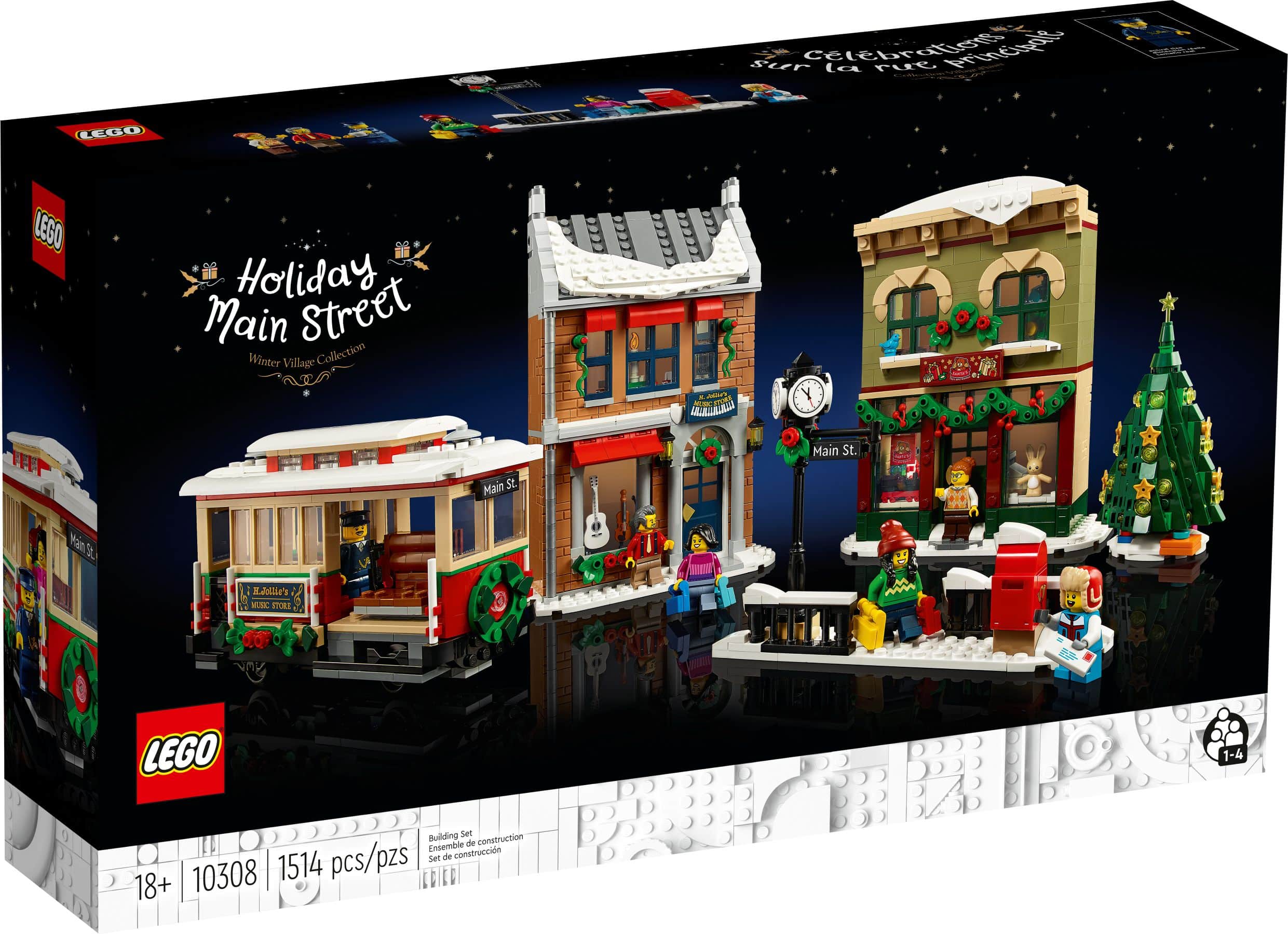 LEGO® Icons (Creator Expert) 10308 Weihnachtlich geschmückte Hauptstraße