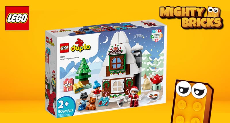 MightyBricks News: LEGO® Duplo 10976 Lebkuchenhaus mit Weihnachtsmann