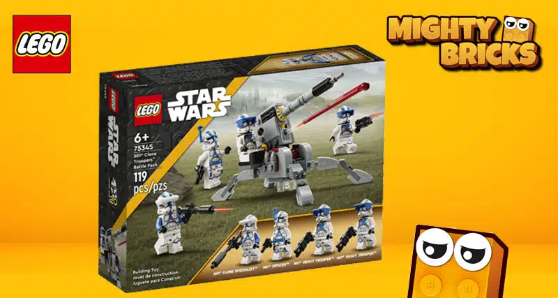 MightyBricks News: LEGO® Star Wars 75345 501st Clone Troopers™ Battle Pack