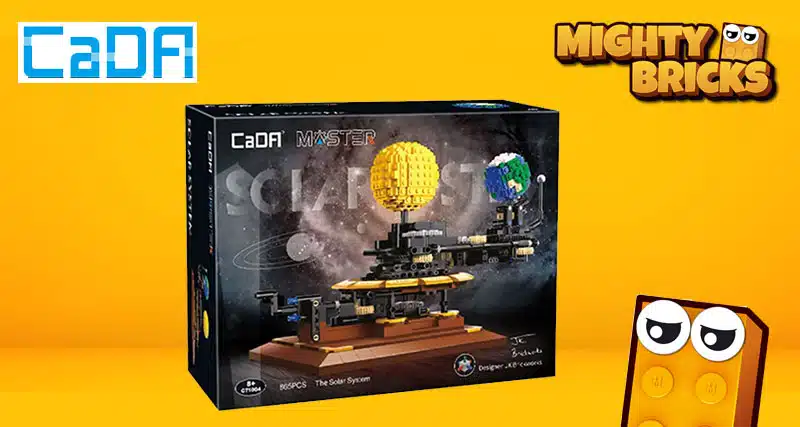 MightyBricks News: CaDA Master C71004 The Solar System - Galaktisches Sonnensystem aus Klemmbausteinen